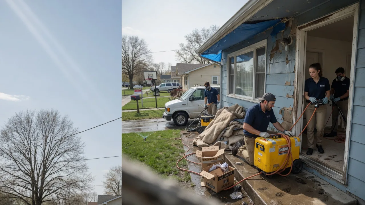 Basement Flood Cleanup in Cedar Lake, IN near me